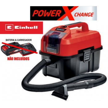 ASPIRADOR SEM FIO EINHELL POWERXCHANGE A BATERIA